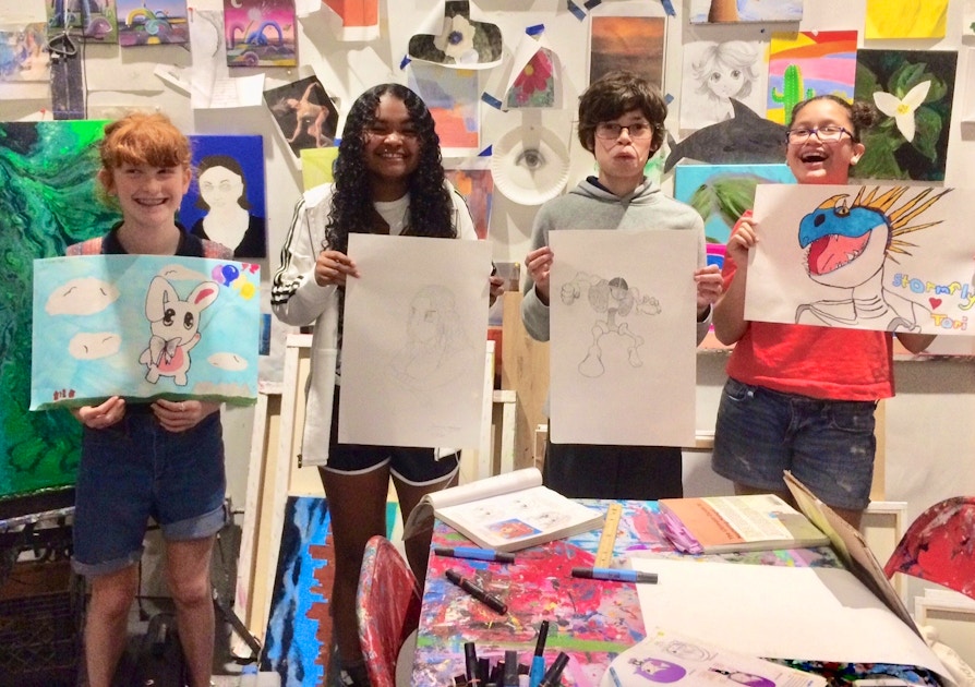 Teens: The Art of Manga & Drawing Cartoons - Comic Book Drawing Classes